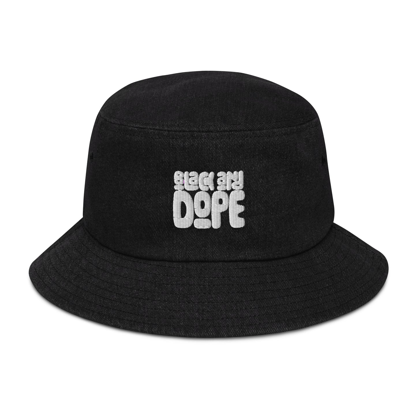 Black and Dope Denim Bucket