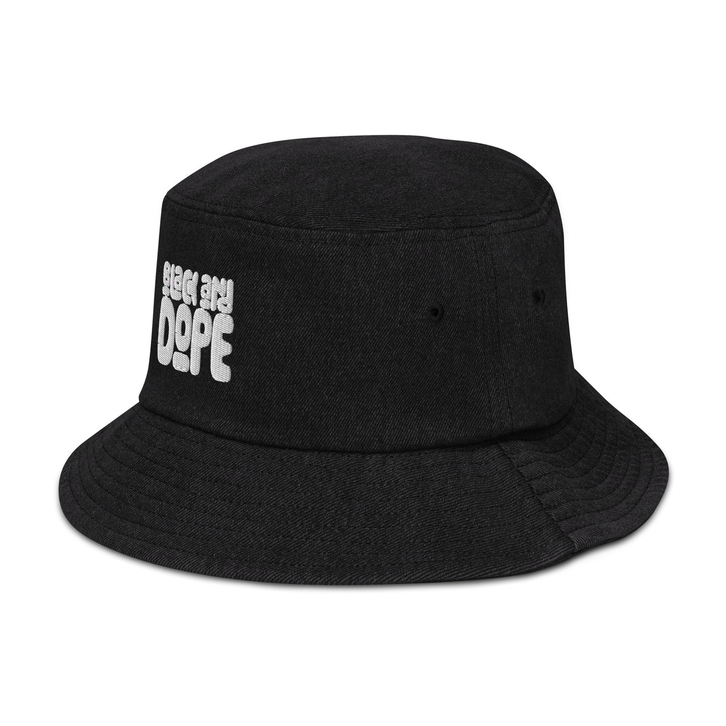 Black and Dope Denim Bucket