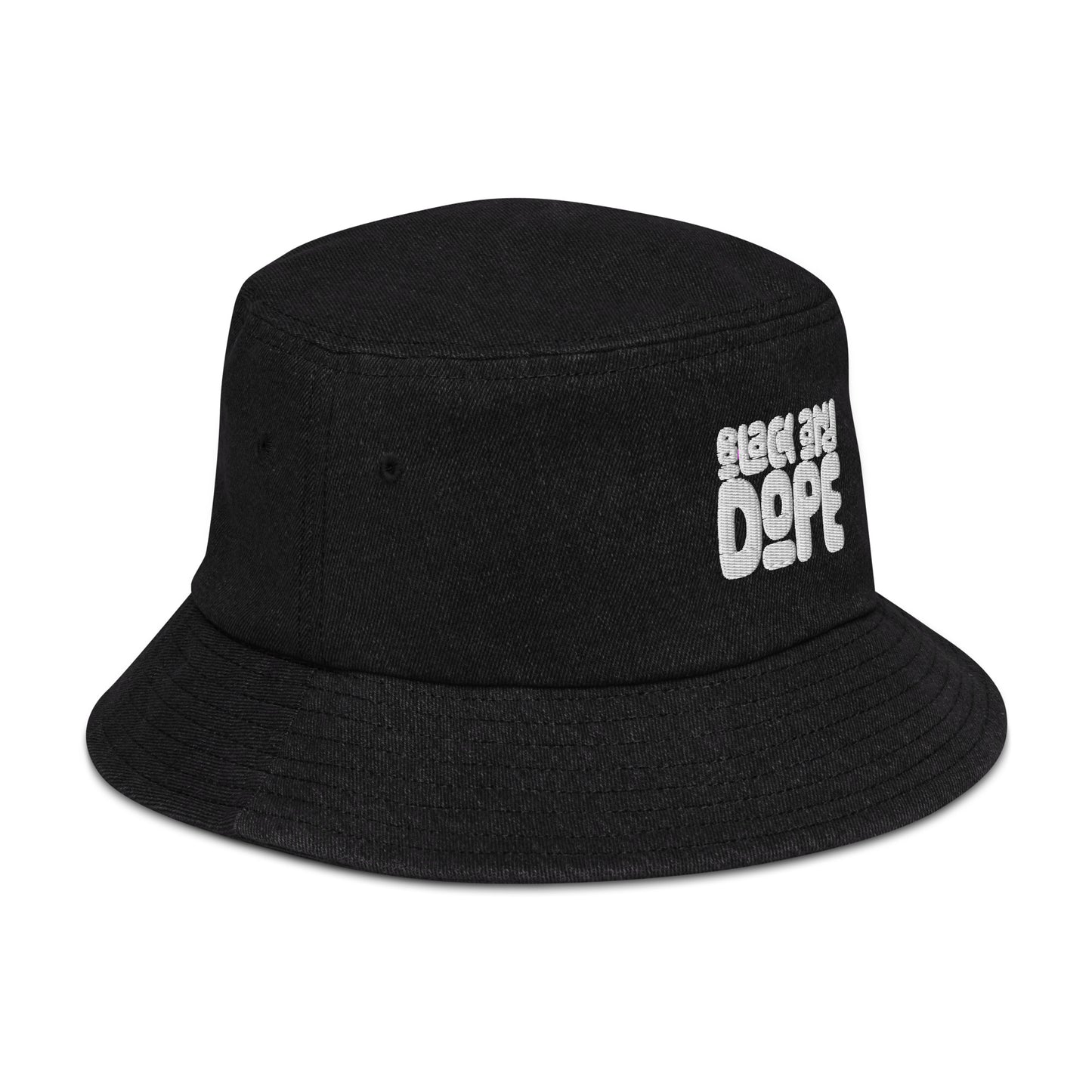 Black and Dope Denim Bucket