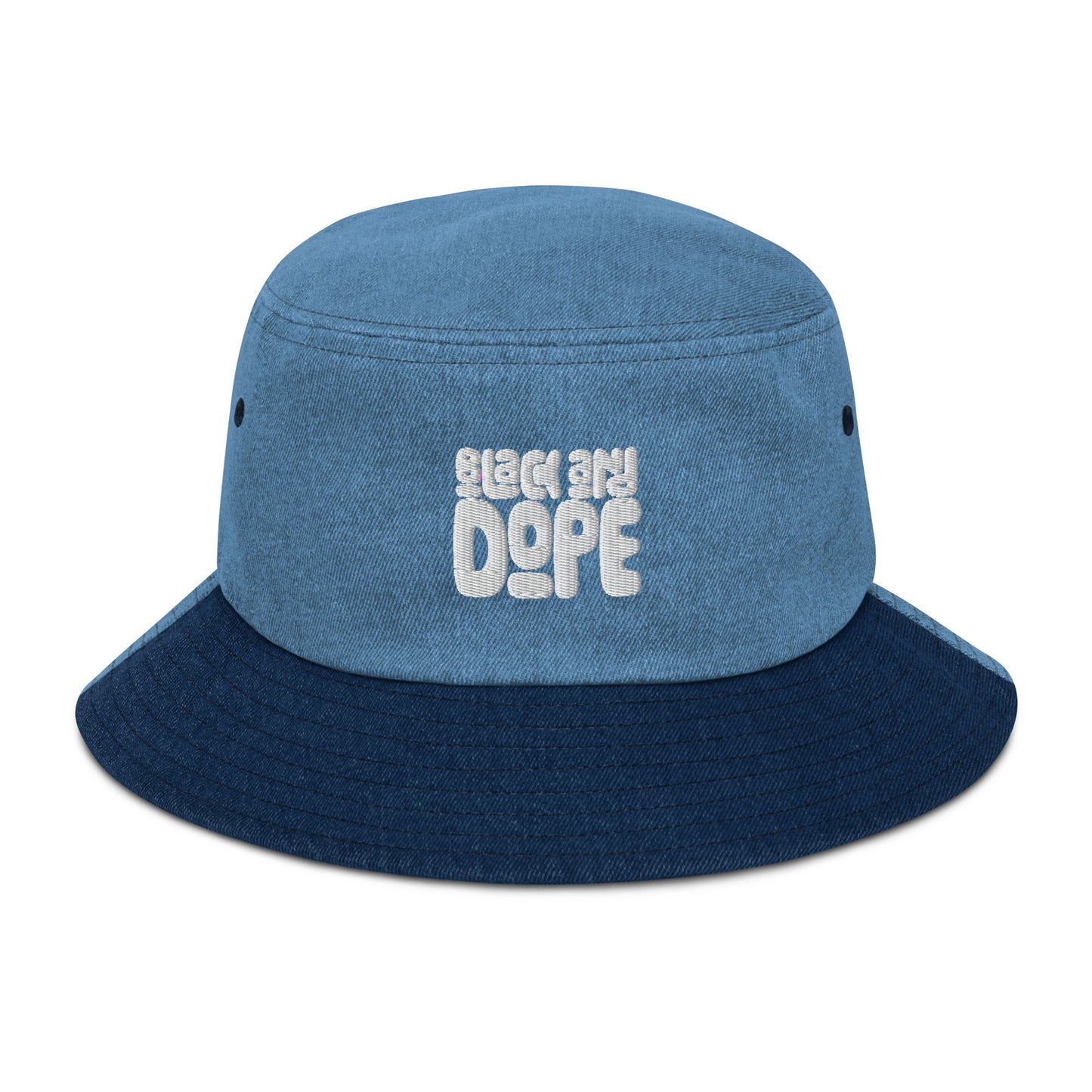 Black and Dope Denim Bucket