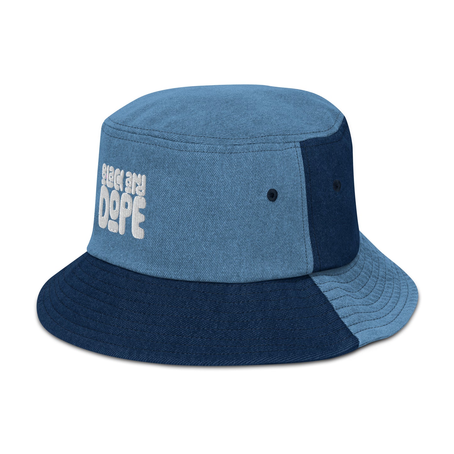 Black and Dope Denim Bucket