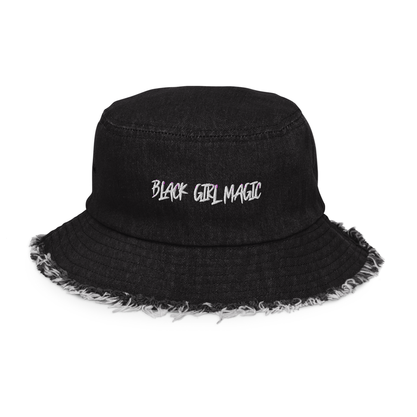 Black Girl Magic Denim Bucket