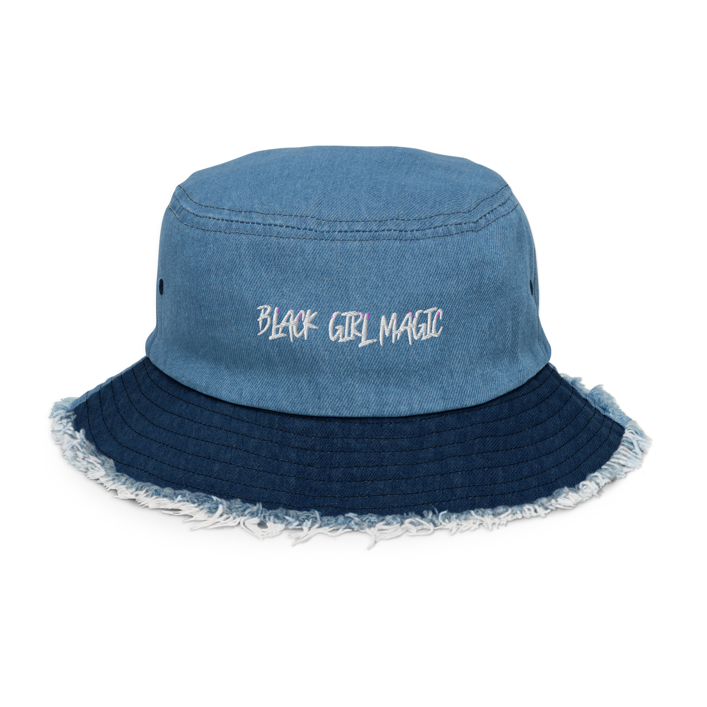 Black Girl Magic Denim Bucket