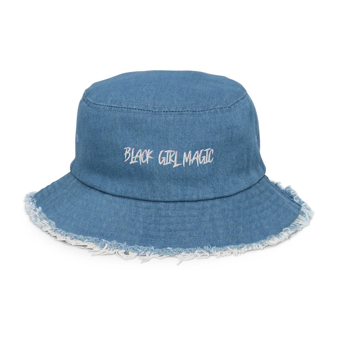 Black Girl Magic Denim Bucket