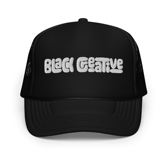 Black Creative Trucker