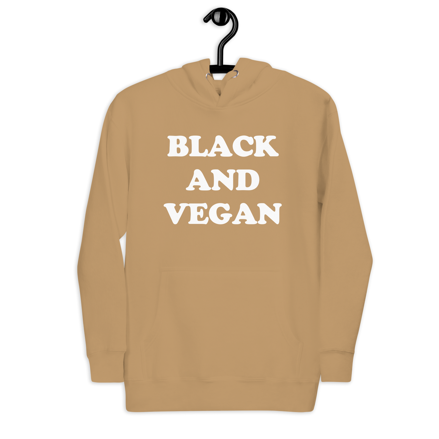 Black and Vegan Hoodie